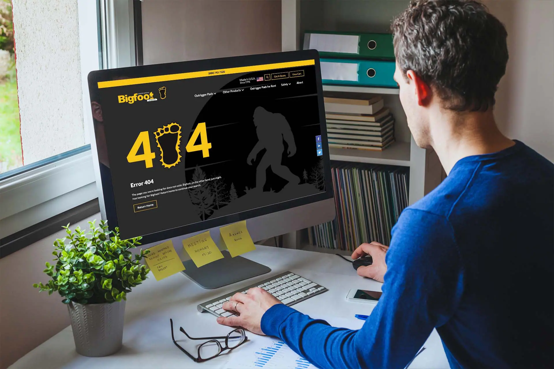 404 Page Designs - Green Closet Creative