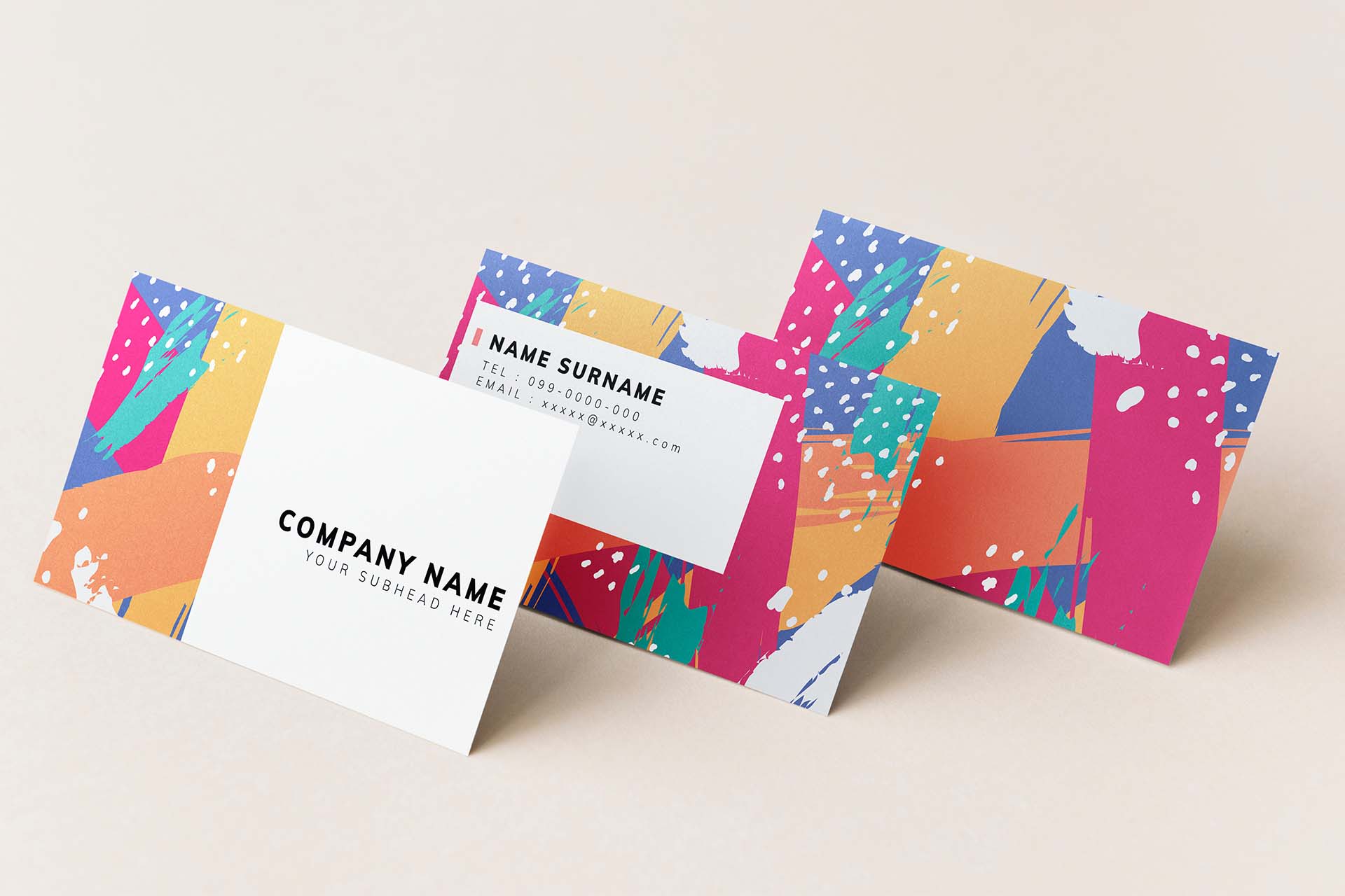 example business card