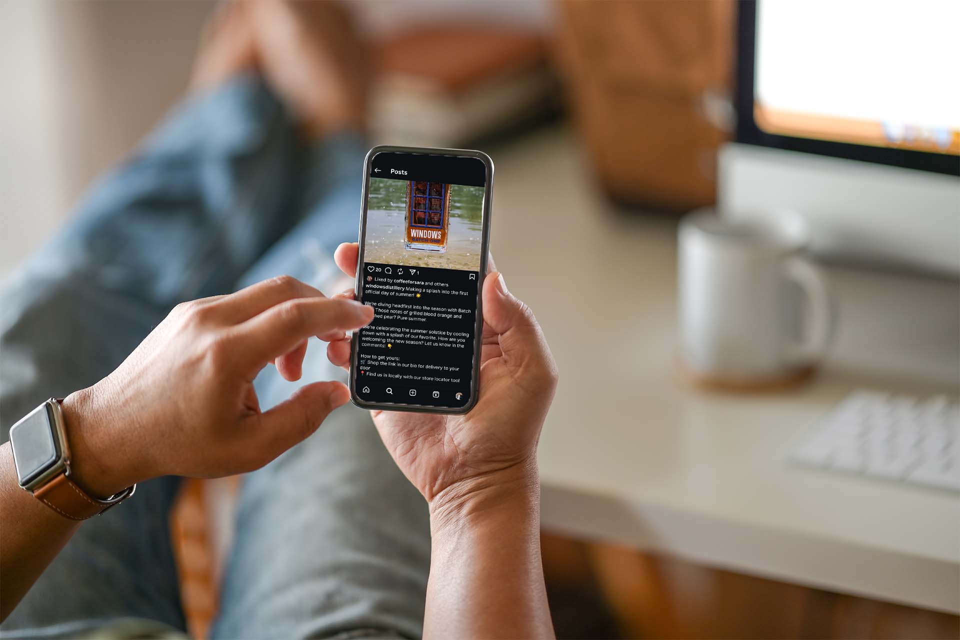 windows distillery instagram post